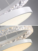 Axyaa LED Chandelier with Remote Control for Modern Home Decor