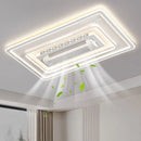 Axyaa Bladeless Fan Lamp Living Room Modern Minimalist All-Room Lighting Set
