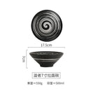 Axyaa Ramen Soup Bowl: Creative Rain-Hat Shaped Ceramic Bowl for Home and Restaurant