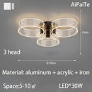 Scandinavian Luxury Chandelier by Axyaa for Living Room Decor