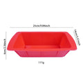 Silicone Rectangular Toast Baking Molds Set - Axyaa Kitchen Tools
