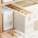 Axyaa Foldable Closet Storage Box Organizer for Underwear, Socks, and Wardrobe Gaps