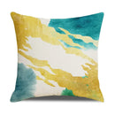 Axyaa Gold Elk Modern Pillowcase Cover for Customizable Bedside Decor