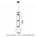 Axyaa Nordic Glass LED Pendant Chandelier for Interior Lighting