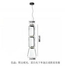 Axyaa Nordic Glass LED Pendant Chandelier for Interior Lighting