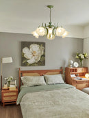 Axyaa French Retro LED Ceiling Chandelier Wall Lamp