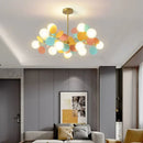 Axyaa Magic Beans Chandelier: Nordic Color Kids' Room Pendant Light