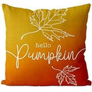 Axyaa Maple Leaf Autumn Pillowcase 35X35cm - Farmhouse Home Decor