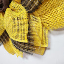 Axyaa Sunflower Bee Wreath 3D Wall Hanging Ornament – Festive Home Decoration