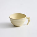 Axyaa Tree Branch Handle Ceramic Coffee Mug Vintage Style Brown Beige 200ml Crude Pottery