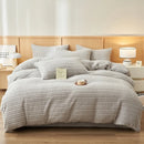 Axyaa Cozy Fleece & Velvet Bedding Set for Winter Comfort