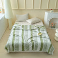 Axyaa Soft Plush Jacquard Blanket - Multifunctional Bed Sofa Cover - 150*200cm