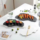 Axyaa Ceramic Special-shaped Steak Dinner Plate for High-end Dining