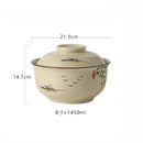 Axyaa Ceramic Soup & Ramen Bowl Set - Restaurant Tableware
