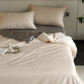 Axyaa Silk Bedding Set: Duvet Cover, Quilt Cover & Pillowcase, 100% Natural Silk
