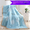 Axyaa Summer Cotton Quilt: Soft, Breathable, Thin Comforter for Office Nap and Bedspread.