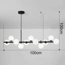 Axyaa Modern LED Pendant Light Chandeliers for Living and Dining Room