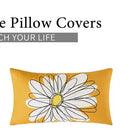 Axyaa Happy Bird Yellow Pillowcase Sofa Cover Home Decor Customizable 30x50 40x60