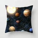 Axyaa Universe Galaxy Planets Fantasy Cushion Cover – 45x45cm