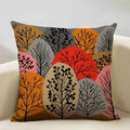 Nordic Style Cotton Tree Of Love Throw Pillow Cover 45x45CM Square Axyaa Brand
