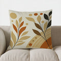 Bohemian Tree & Circle Pattern Pillow Cover by Axyaa