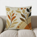 Bohemian Tree & Circle Pattern Pillow Cover by Axyaa