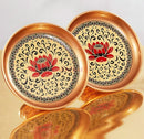 Axyaa Buddha Offering Fruit Plate - Wealth God Worship Plate