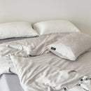 Axyaa Jacquard Eucalyptus & Cotton 3pcs Duvet Cover Set - High Quality