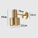 Nordic LED Wall Lamps by Axyaa - Adjustable Iron Sconce for Bedroom, Aisle, Stair & Home Decor