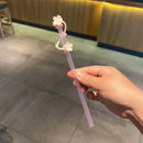 Axyaa Silicone Cherry Straw Cover Cap for 8mm Straws: Kawaii Tumbler Decoration