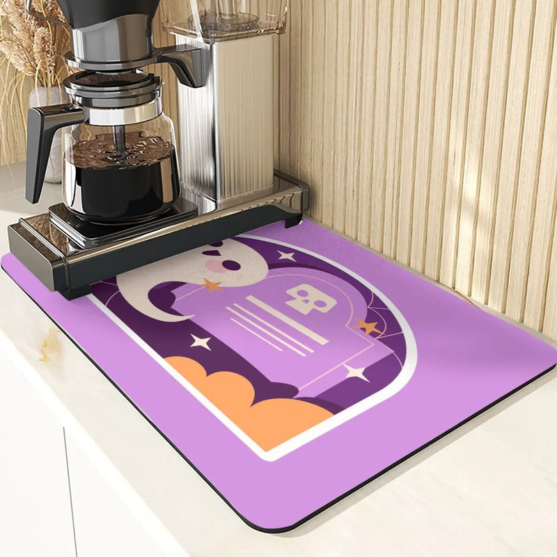 Axyaa Halloween Pumpkin Table Mouse Pad Set
