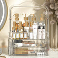 Axyaa Clear Makeup Drawer Organizer for Jewelry & Cosmetic Storage