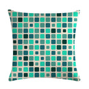 Axyaa Diamond Geometry Pillow Cover - Geometric Print Cushion Case 45x45cm