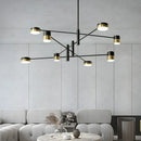 Axyaa Rotatable LED Ceiling Pendant Lamps for Modern Living Room, Bedroom, Kitchen & Office
