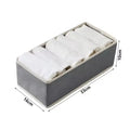Axyaa Closet Organizer Box for Jeans Drawer Pants System Storage Organizer
