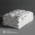Axyaa 2024 3D Twisted Flower 95 White Goose Down Winter Quilt Core.