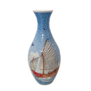 Axyaa Retro Porcelain Puzzle Vase Hydroponics Flower Arrangement DIY Handmade