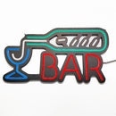 Axyaa Neon Beer Bar Sign for Man Cave Decor - Ultra Brightness Club Light