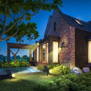 Axyaa Solar RGB Lawn Spotlight for Garden Decoration