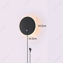 Axyaa LED Touch Dimming Wall Light with USB Charging Port for Bedroom and Living Room