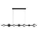 Axyaa LED Glass Chandelier for Living Dining Office Interior