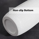 Axyaa 24" Tall White Floor Vase for Modern Home Decor