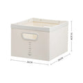 Axyaa Clothing Storage Box - Stackable Wardrobe & Kitchen Organizer