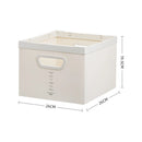 Axyaa Clothing Storage Box - Stackable Wardrobe & Kitchen Organizer