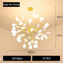 Axyaa LED Firefly Pendant Light: Modern Romantic Hanging Light Fixture