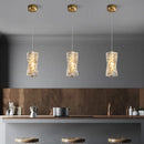 Axyaa Crystal Pendant Lights: Modern Luxury Bedroom & Living Room LED Chandeliers