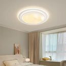 Axyaa Minimalist Modern White Ceiling Light for Living Room Bedroom Indoor Lighting