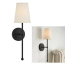 Axyaa Nordic Fabric Wall Light for Bedroom and Living Room