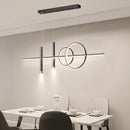 Axyaa LED Ceiling Light - Modern Minimalist Chandelier for Living Room & Bar Counter
