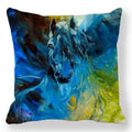 Axyaa Horse Printed Pillowcase 45x45cm Polyester Home Sofa Decor Throw Pillow Cover